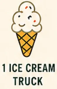 1 Ice Cream Truck
